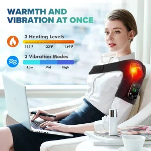 3 in 1 Cordless Thermal Knee Pad Knee Shoulder Massager