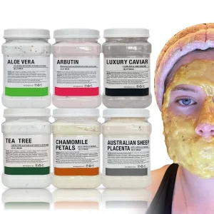 6PCS Jelly Mask Powder