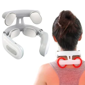 Portable 4 Heads Vibration Back Massager